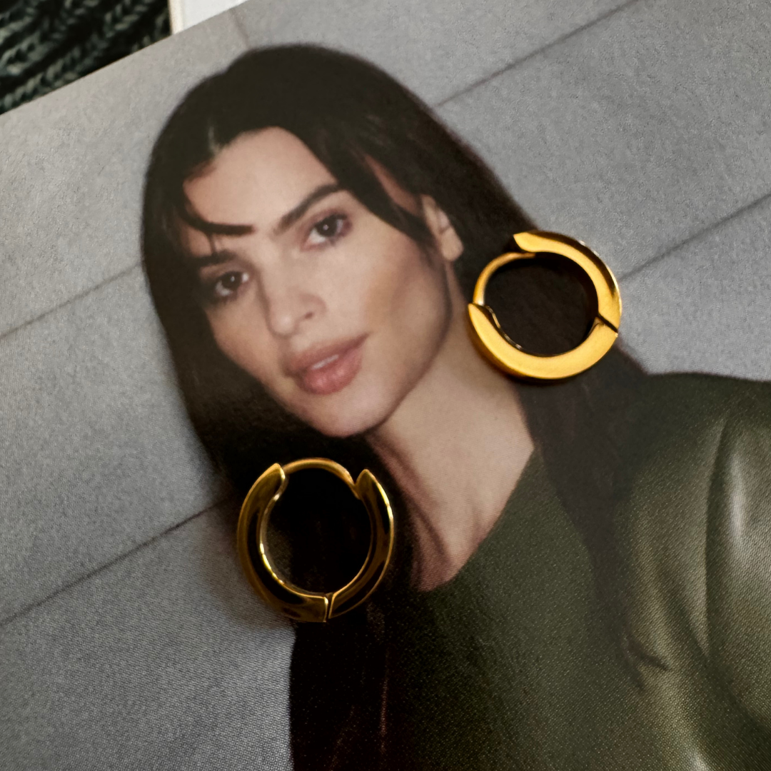Petite Gold Hoops