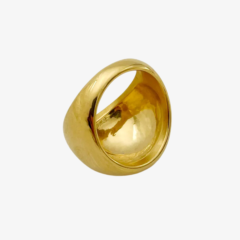 Wren Gold Dome Ring